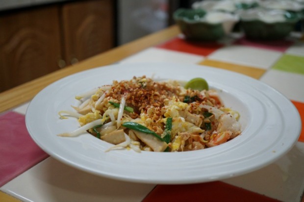 Phad Thai at Cooking with Poo